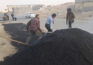 استفاده ۱۶۲ تن آسفالت برای بهسازی محلات جنوب غرب تبریز طی هفته گذشته