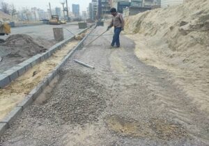 آغاز پروژه ۸۷ میلیارد ریالی جدول کشی وزیرسازی پروژه مسیر گشایی خیابان عارف تا تقاطع شهید مختاری