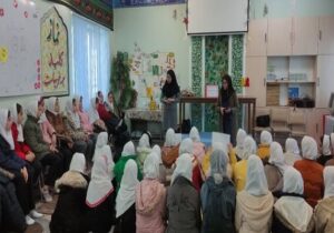 برگزاری کارگاه آموزشی سامانه "بهروب و خرجی" در مدرسه ابتدایی پوشینه بافت