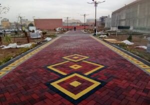اتمام عملیات کفسازی بوستان "روشنایی"