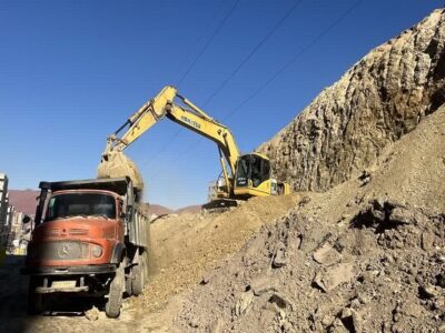 خاکبرداری ۴ میلیون متر مکعبی پل شهید حیدری ابر پروژه اتوبان ولایت