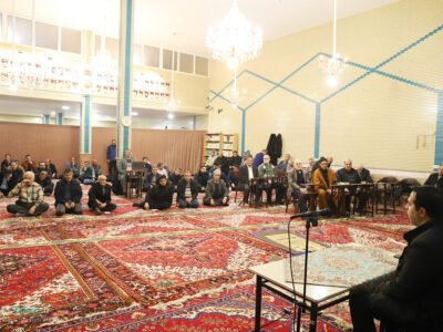 برپایی میز خدمت جهادی شهرداری منطقه ۳ تبریز در مسجد امام علی ( ع ) منظریه
