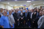 عیادت استاندار آذربایجان شرقی از جانبازان بستری در بیمارستان فجر تبریز