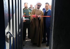افتتاح مخزن ۱۰۰۰ مترمکعبی آب روستای اَمند شهرستان شبستر همزمان با دهه مبارک فجر