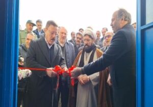 افتتاح مخزن ۵۰۰۰ مترمکعبی ذخیره آب در عجبشیر همزمان با دهه مبارک فجر
