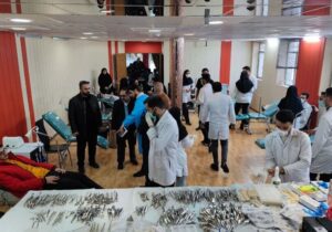 اردوی جهادی دندان پزشکی در فرهنگسرای رضوان برگزار شد