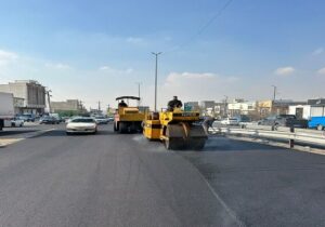 آسفالتریزی ۵۰ هزار تنی معابر منطقه ۵ تبریز در ۱۰ ماهه نخست سال ۱۴۰۳