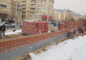 تداوم پایدارسازی رمپ دسترسی کوی قربانی به میدان جاوید