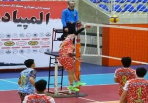 مسابقات والیبال "المپیاد قهرمان شهر" آغاز شد