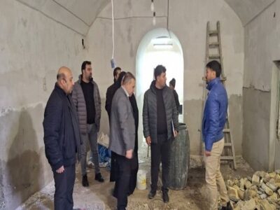 پیگیری روند مرمتی عمارت تاریخی ساعت