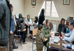 برگزاری اردوی جهادی تیم پزشکی شهدای خدمت در تداوم  خدمات غربالگری رایگان