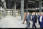 استاندار آذربایجان شرقی از پروژه در حال احداث بزرگترین هتل کشور بازدید کرد