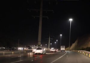 نصب ۷۰۰ دستگاه چراغ LED به طول ۱۷ کیلومتر در اتوبان پاسداران