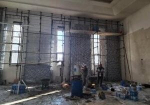 پیشرفت فیزیکی ۸۵ درصدی عملیات اجرایی مجتمع فرهنگی، مذهبی کوی فرشته