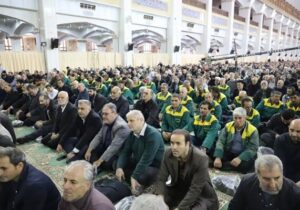 تجدید میثاق نیروهای حوزه سیما منظر و فضای سبز با ولایت و آرمان‌های انقلاب