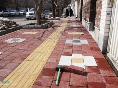 تداوم بهسازی معابر شهری حدفاصل چهارراه بهشتی تا رضانژاد با کف سازی کوی سیدلر