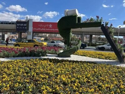 کاشت ۹ میلیون بوته گل در سطح شهر در قالب طرح استقبال از بهار