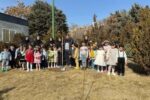 کاشت نهال توسط کودکان و نونهالان فرهنگسرای حضرت ولیعصر