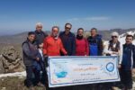صعود گروه کوهنوردی شرکت آب و فاضلاب آذربایجان شرقی به قلعه تاریخی قیز قالاسی هوراند