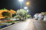 در آستانه سالگرد شهدای خدمت، مسیر ویژه گلزار شهدا روشن شد