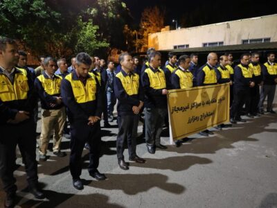 مانور ضربتی شبانه مقابله با مراکز غیرمجازاستخراج رمز ارز در تبریز