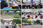 نهمین برنامه اردوی فرهنگی با حضور دانش آموزان مدرسه شهیدان رمادی در پارک بانوان شمس تبریزی