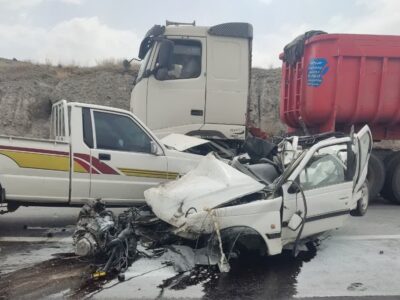 سانحه خونین رانندگی در محور مرند جلفا
