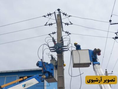بهره برداری از پروژه تأمین برق پمپ آب روستای گواهیر