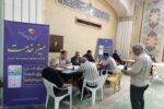 برگزاری میز خدمت برق تبریز در مصلای حضرت امام خمینی (ره) تبریز
