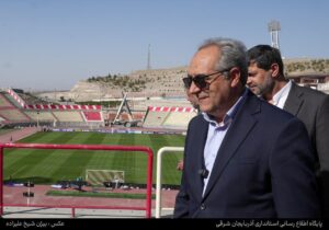 چمن هیبریدی؛ یادگاری دولت وفاق در ورزشگاه یادگار امام تبریز