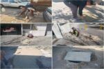 اجرای جدولگذاری خیابان رسالت