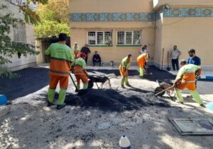 بهسازی ۴۲ مرکز تحصیلی سطح حوزه شهرداری منطقه ۲ در آستانه بازگشائی مدارس