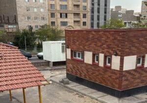 احداث سرویس بهداشتی پارک سلامت در مرحله نصب تاسیسات