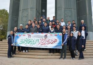 برگزاری برنامه های ورزشی و فرهنگی به مناسبت هفته دفاع مقدس در تفرجگاه عینالی