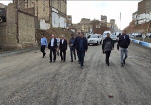بازدید جانشین رئیس سازمان پدافند غیرعامل کشور از بزرگترین پروژه بازآفرینی و راهبردی کشور در خیابان شهید دکتر آل‌هاشم