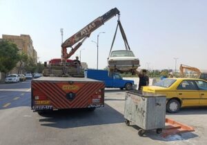 ۷۰ خودروی فرسوده از معابر تبریز جمع‌ آوری شد
