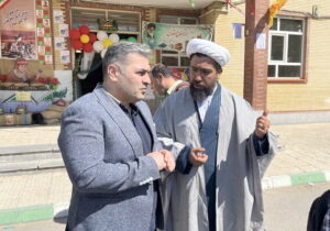 شهردار منطقه ۵ تبریز زنگ آغاز سال تحصیلی جدید را نواخت
