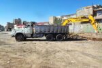 شروع عملیات خاکبرداری و تسطیح زمین در خیابان تازه احداث گلکار