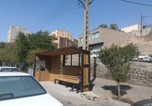 تداوم ساماندهی ایستگاه های اتوبوس شهری در ایستگاه های حاج هاشم، اول بیلانکوه غربی و ایستگاه مجتمع شهید شفیع زاده ولیعصر(عج)