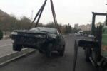 جمع آوری خودروهای فرسوده از سطح منطقه ۳ تبریز