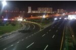اجرای خط‌کشی محوری با رنگ دوجزئی در جنوب تبریز