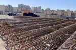 ادامه اجرای عملیات پایدارسازی ترانشه ادیب کوی استانداری در منطقه ۵