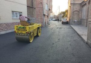 توزیع ۹۲ تن آسفالت طی هفته گذشته در محدوده مرکزی تبریز