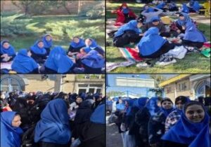 برگزاری اردوی فرهنگی-تفریحی مدرسه دخترانه نابغه در پارک بانوان شمس تبریزی