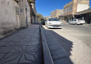اتمام عملیات اصلاح جداول و کانیو خیابان واعظ قراملک