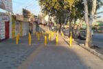 نصب موانع ترافیکی در پیاده روهای چهار مسیر شهرداری منطقه ۲