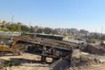 تداوم عملیات اجرایی پروژه دوربرگردان بلوار دوکمال/ پایان بتن‌ریزی عرشه اصلی پل