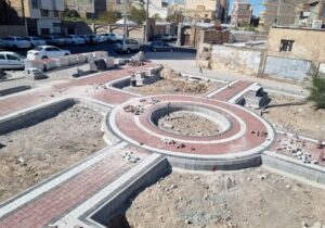 کفسازی دومین فاز بوستان "دمشقیه" در آستانه تکمیل