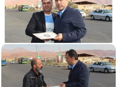 تقدیر مدیرعامل سازمان مدیریت حمل و نقل مسافر شهرداری تبریز از اتوبوسرانان حامی معلولین