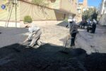 آسفالتریزی ۶۲۷ تنی شهرداری منطقه ۴ تبریز طی هفته گذشته